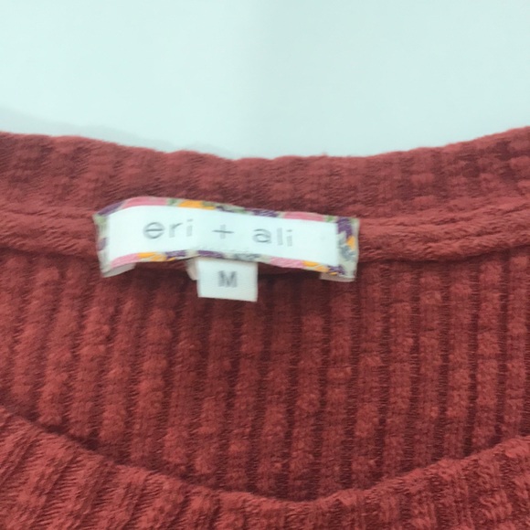 Anthro Orange Fringe Sweater - Picture 4 of 6